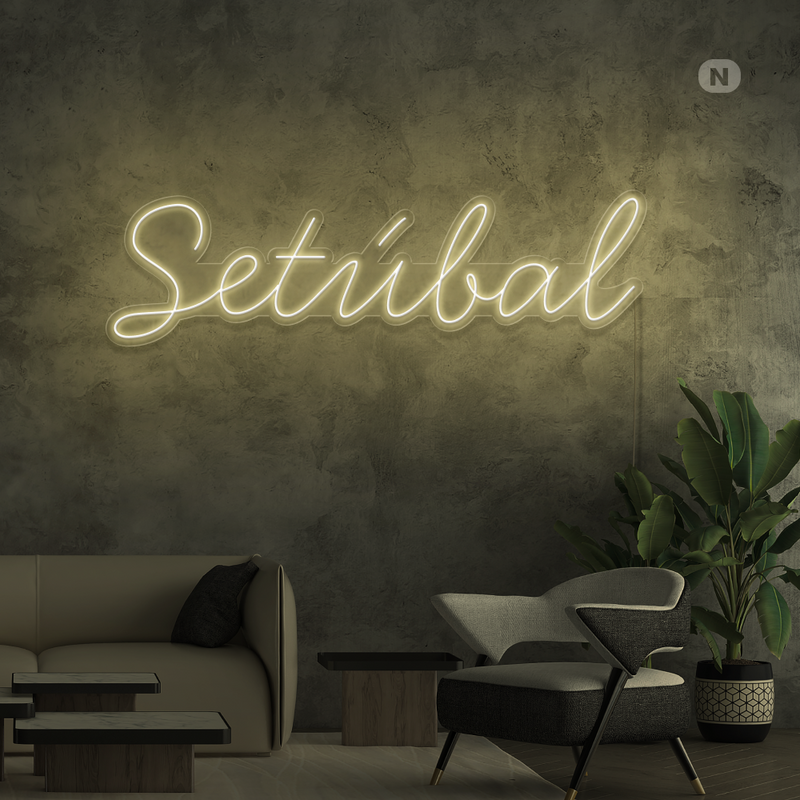 Sinal de néon Setubal