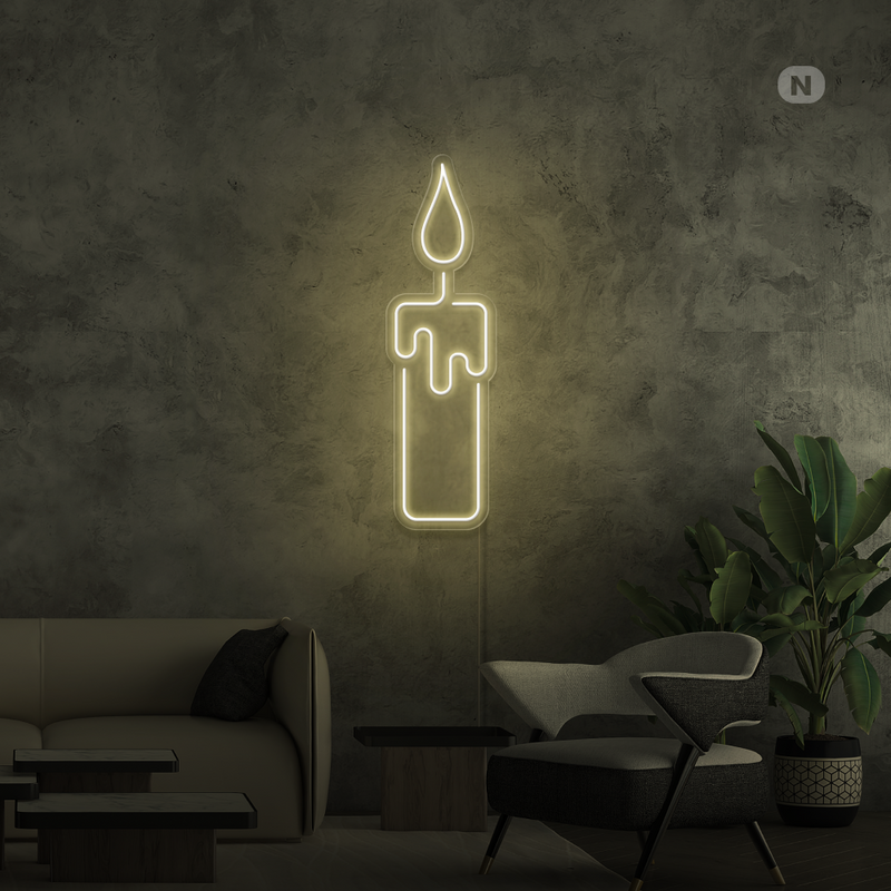 Sinal de néon Vela