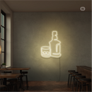 Sinal de néon Whisky