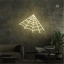 Sinal de néon Teia de aranha