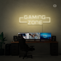 Sinal de néon Gaming Zone