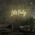 Sinal de néon Lets Party