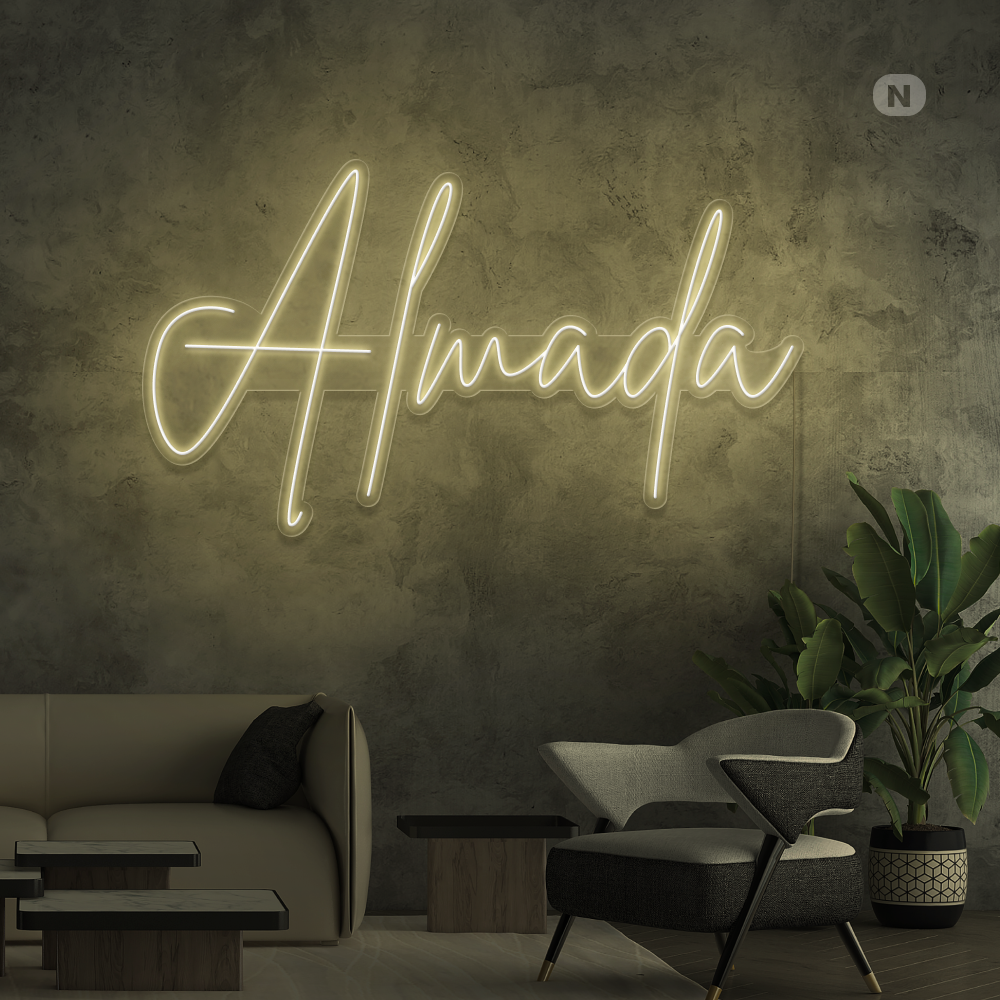 Sinal de néon Almada