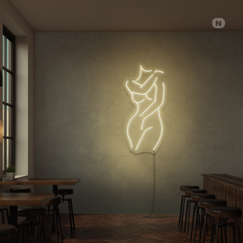 Sinal de néon Ragazza sexy