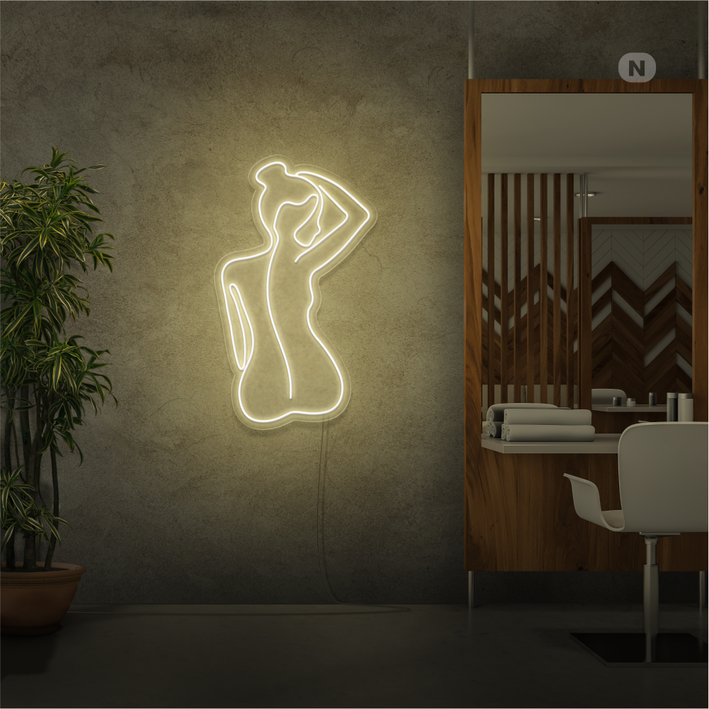 Sinal de néon Corpo