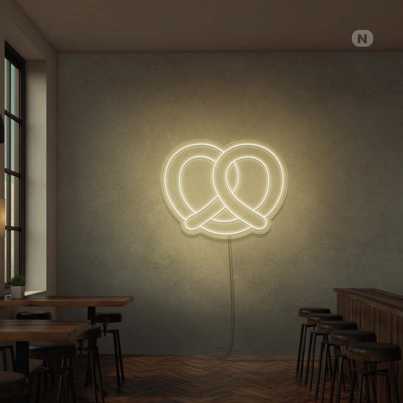 Sinal de néon padeiro