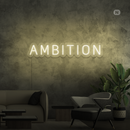 Sinal de néon Ambition