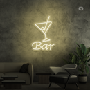 Sinal de néon Cocktail Bar
