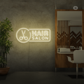 Sinal de néon Hair Salon