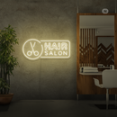 Sinal de néon Hair Salon
