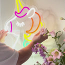 Sinal de néon Unicórnio