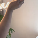 Sinal de néon To The Moon and Back