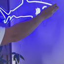 Sinal de néon Tubarão