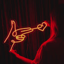 Sinal de néon Lovestarget