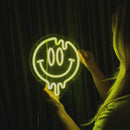 Sinal de néon Sorriso